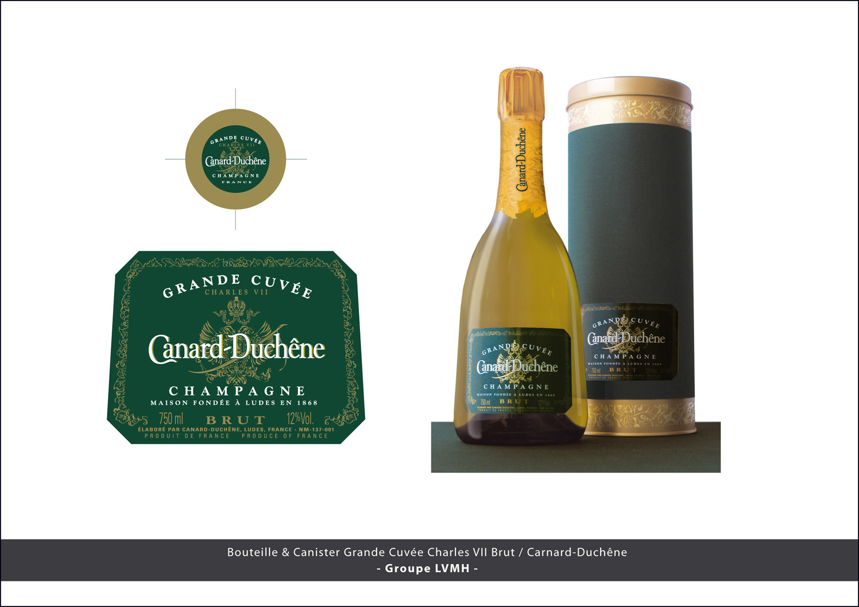 Gamme Grande Cuve Charles VII BRUT / Carnard-Duchne