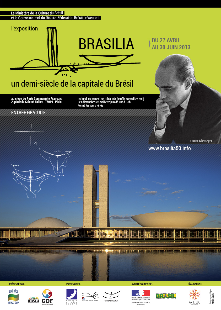  ARTETUDE CULTURAL // Exposition Brasilia 50 ans