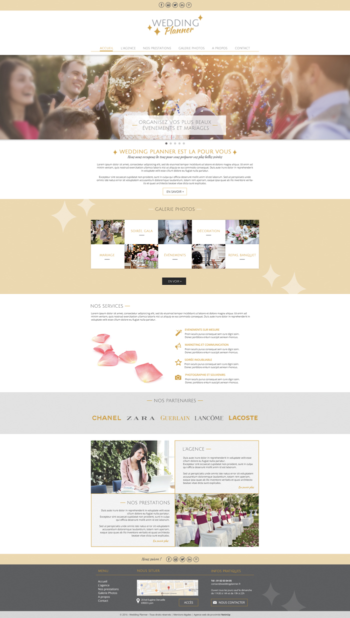 Template de site