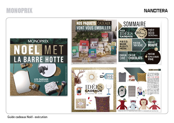 GUIDE. CADEAU NOL MONOPRIX  - CATALOGUE