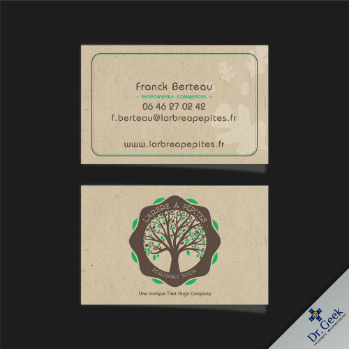 Carte de visite pour L'Arbre  Ppites