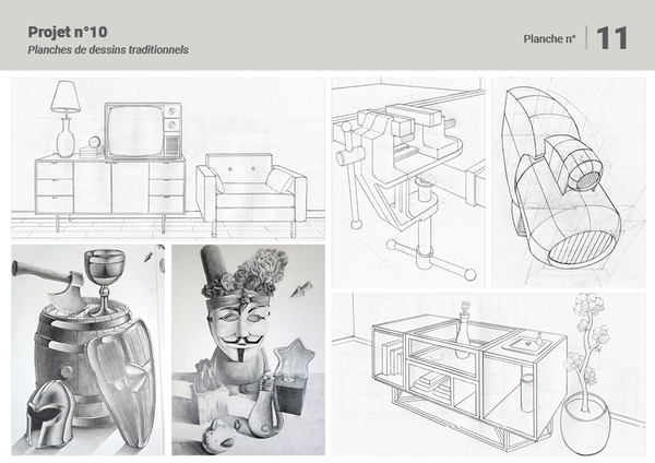 11 Planches dessins 1