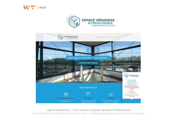 Site Internet - Espace Vrandas et Menuiserie  