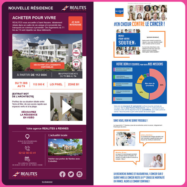 Cration graphique de newsletters