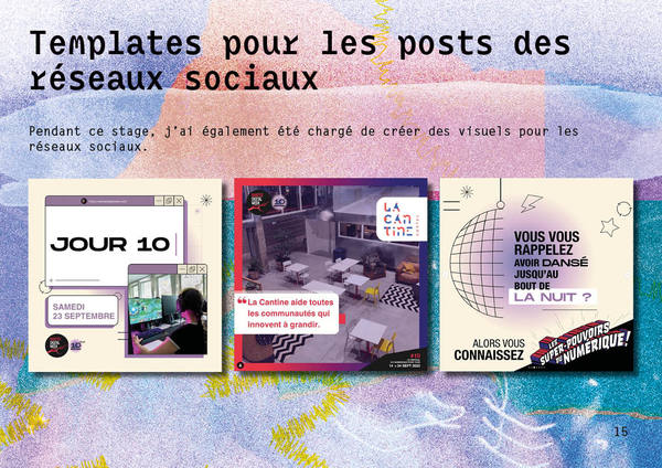 Templates pour les rseaux sociaux