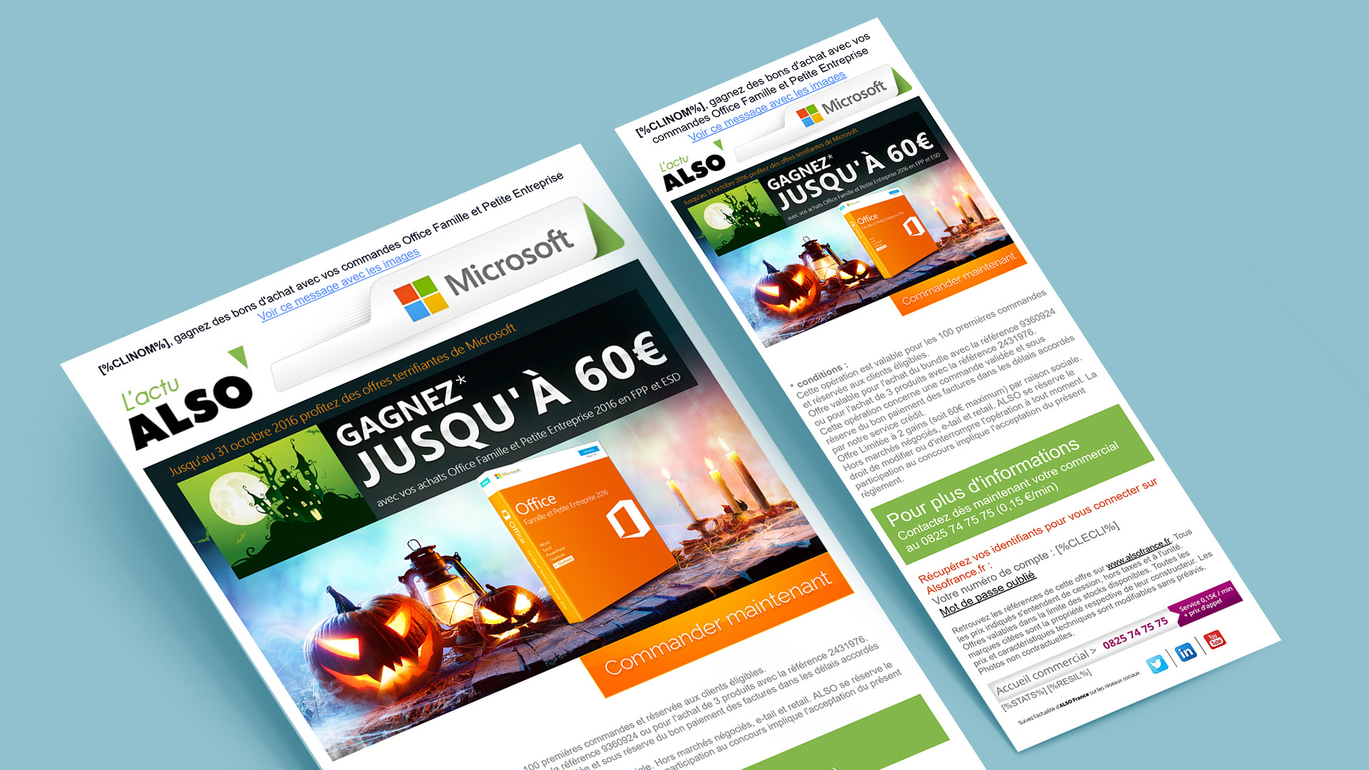 Newsletter Halloween Microsoft Office 2016