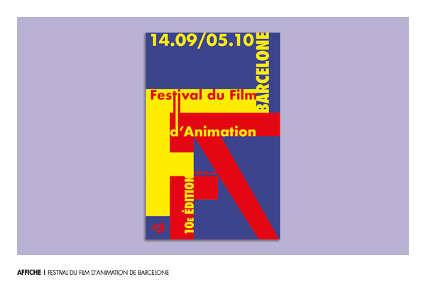 AFFICHE | FESTIVAL DU FILM DANIMATION DE BARCELONE