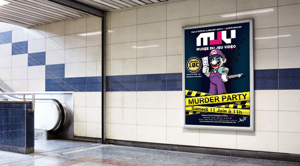 Affiche Muse du jeu vido