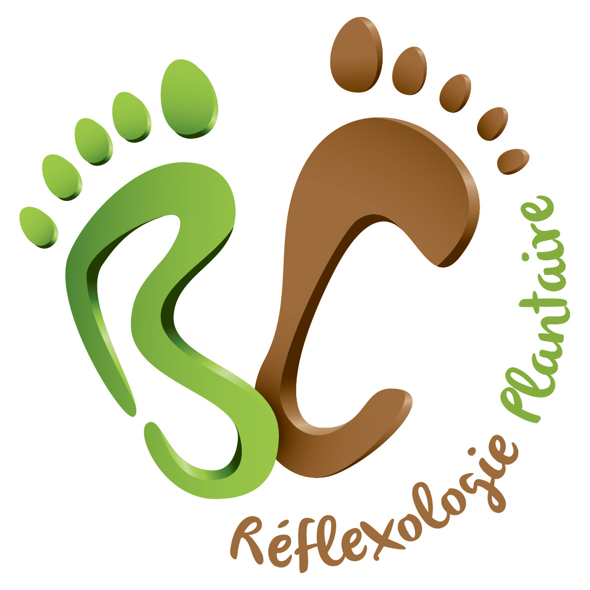 Logo rflexologue plantaire