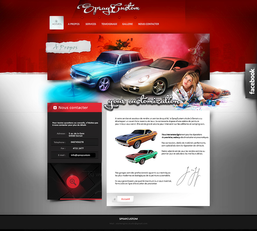 Website Car Paint