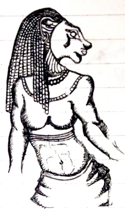 Desse gyptienne Sekhmet