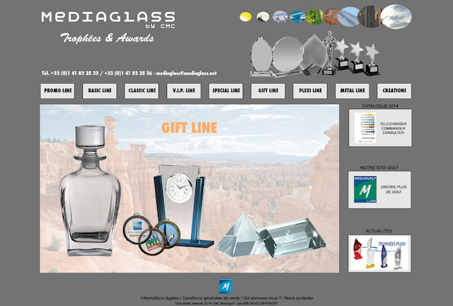 CMC - Site Internet Mdiaglass