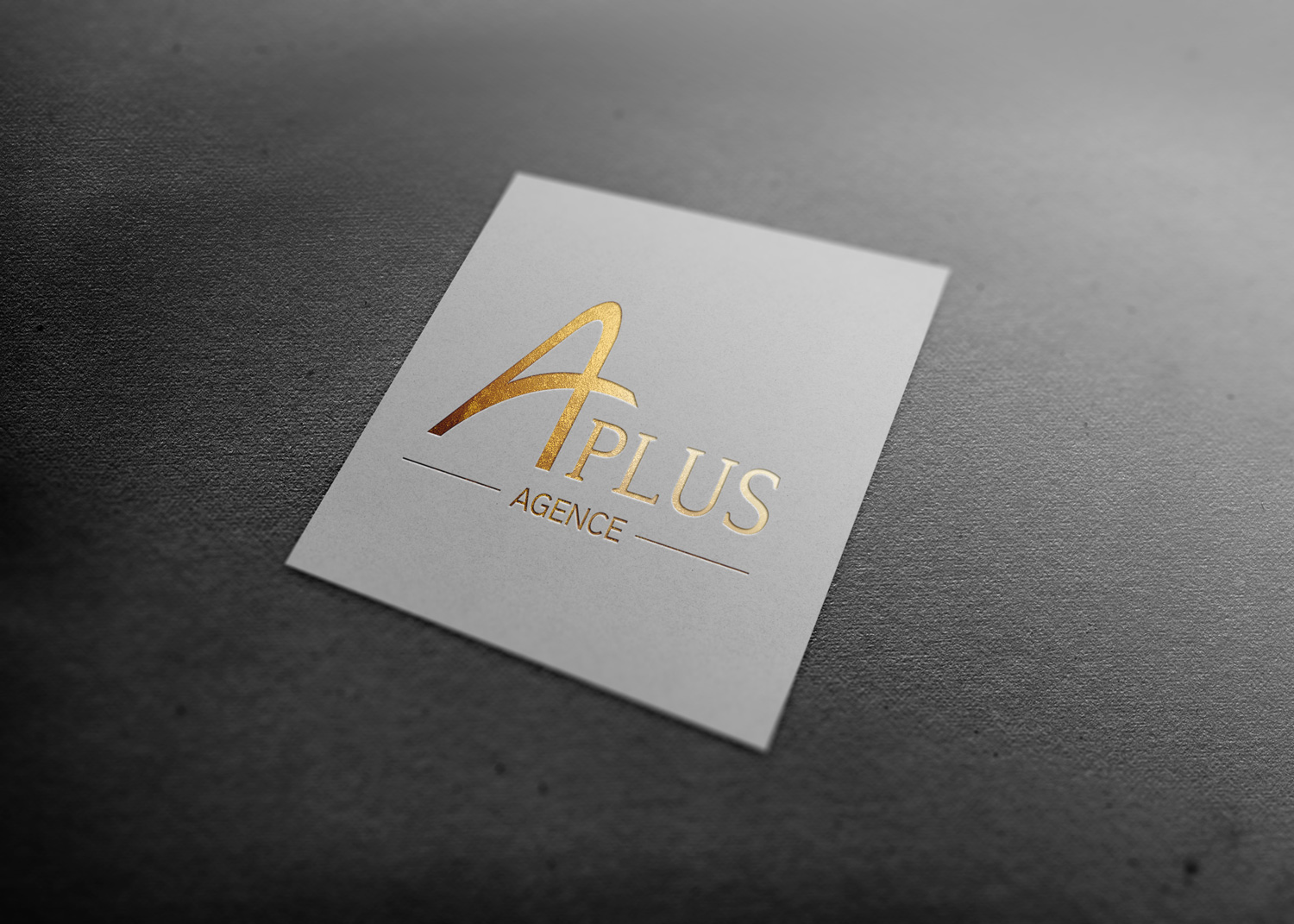 Cration de Logo et charte - Agence Aplus