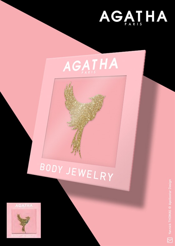 AGATHA - Bijoux de peau + packaging