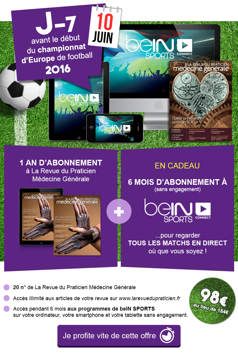 Campagne beIN SPORTS + La Revue du Praticien