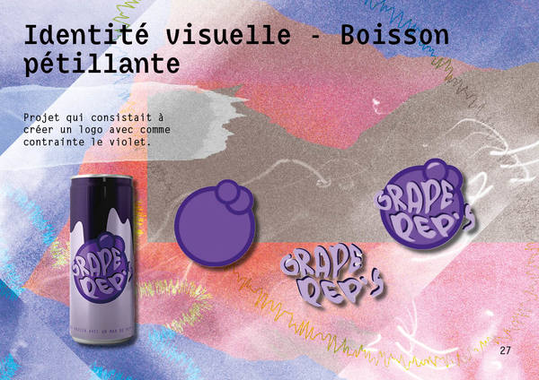 Identit visuelle boisson