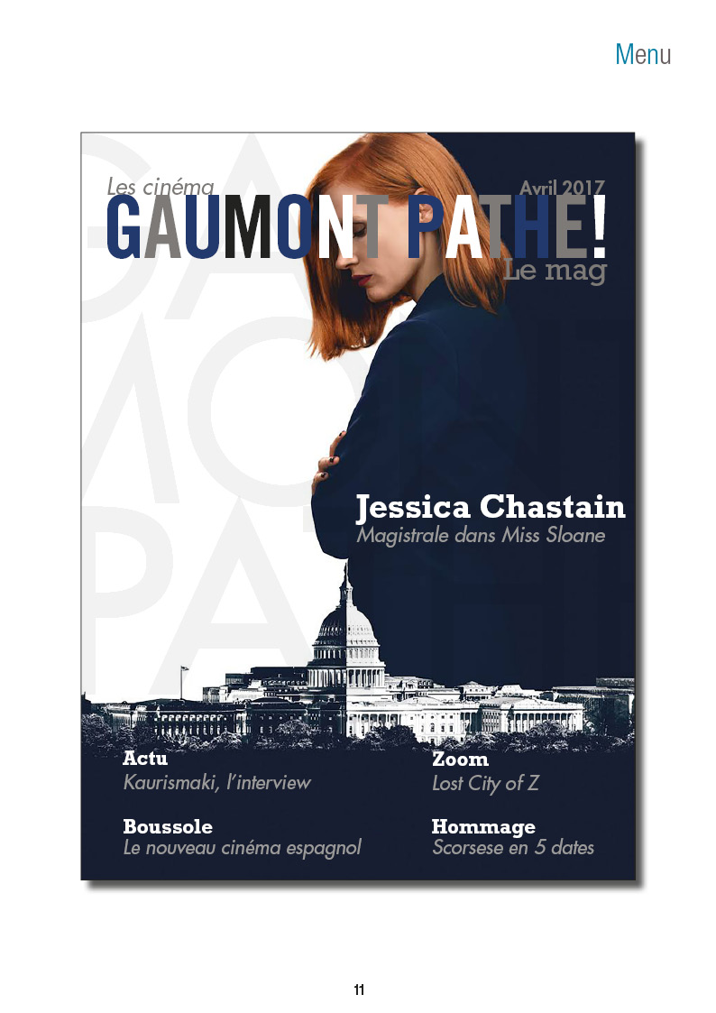 Couverture Magazine Path Gaumont