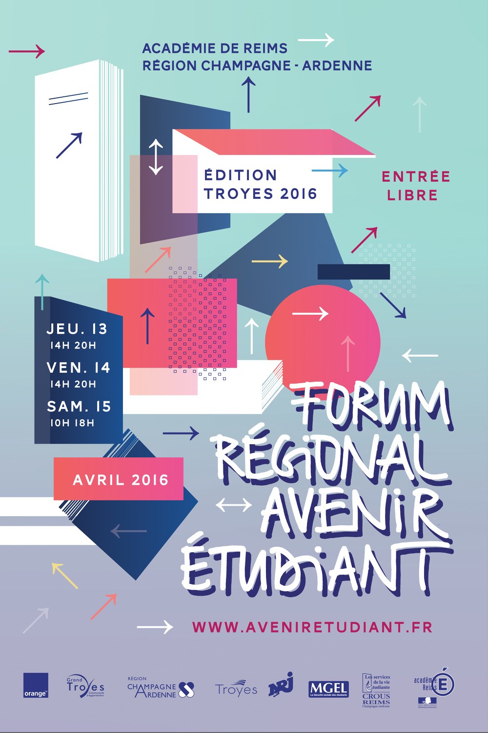 Affiche - Forum Rgional tudiant 