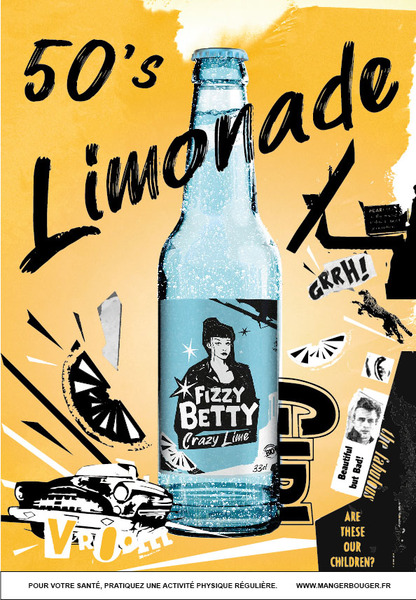 Affiche Horizontale Fizzy Betty