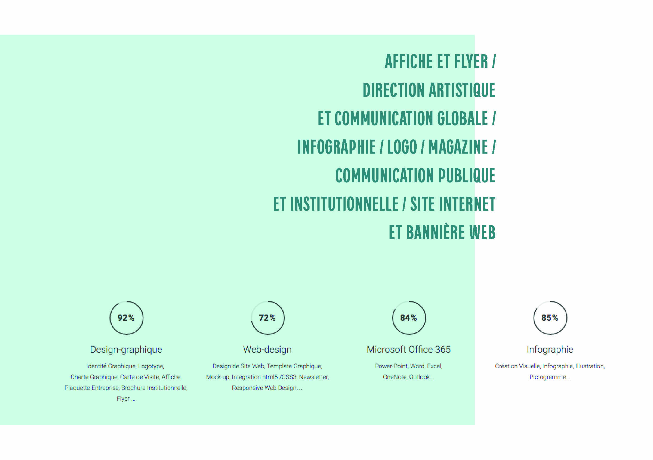 mes comptences