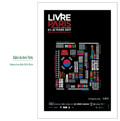 Cration d'une Affiche Salon du Livre 2017