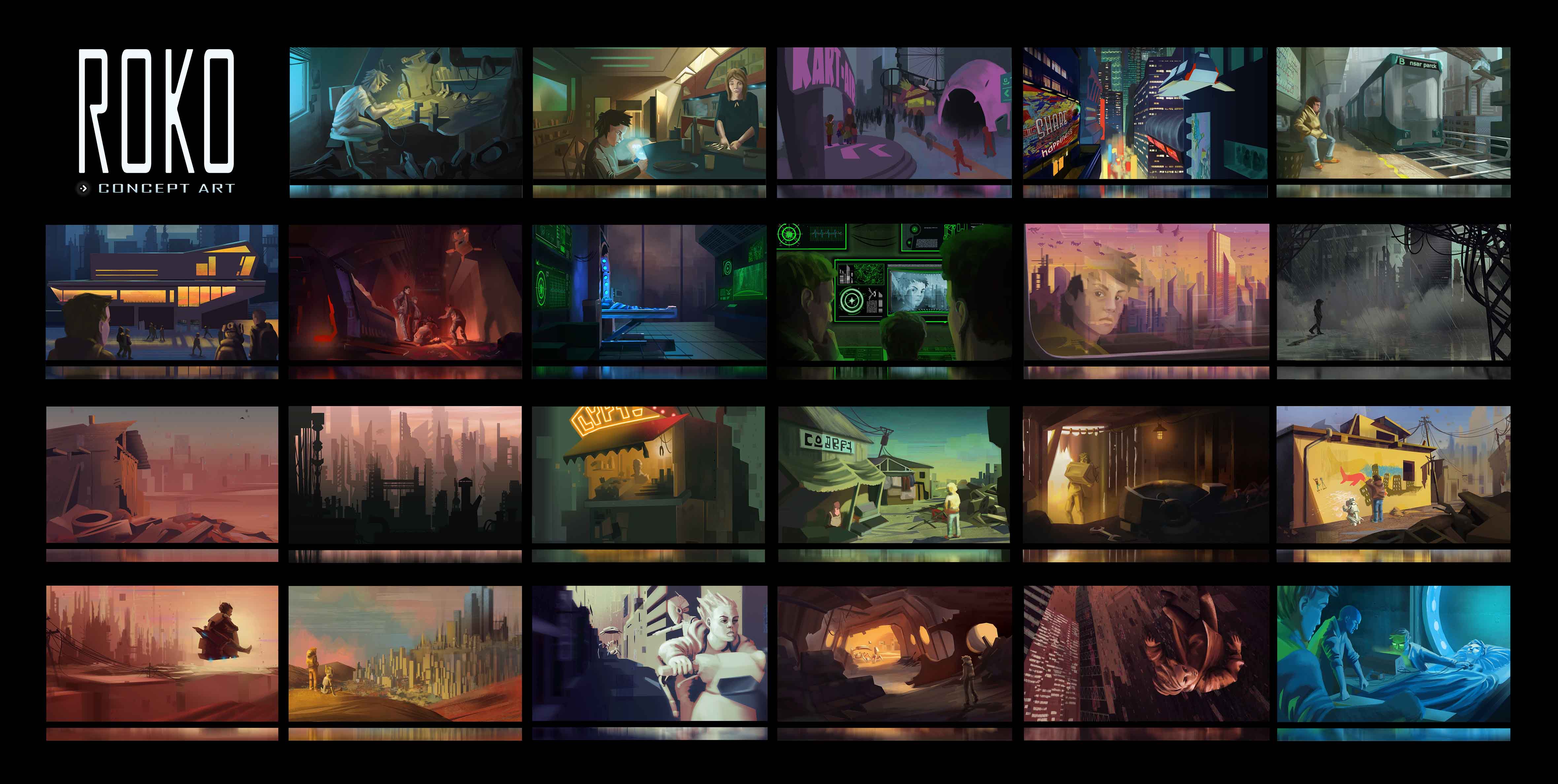 color script Portfolio par Claire Montagut